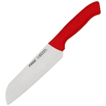 Ecco Kırmızı Santoku Bıçağı 17 Cm