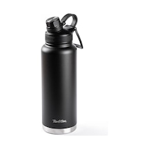 Tantitoni Siyah 2 Kapaklı Çift Katmanlı Termos 1 Litre