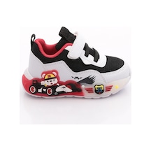 Pepino By26-2185 Çocuk Bebe Spor Ayakkabı Siyah Beyaz Kırmızı