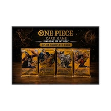 Cantex Tech One Piece Card Game Booster 4 Yellow Pack 4 Paket Trading Cards - 40 Kart