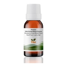 Premium Çilek Kremalı Bisküvi Aroması 10 Ml