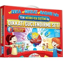 Adeda Yayınları Dikkati Güçlendirme Kitap Seti 5 Yaş - Osman Abalı