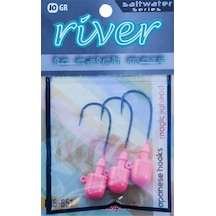Rıver Magıc Jıg Head Pınkglow 3p 4 GR