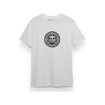 Pirate Of The Carribean Money Logo Beyaz Kısa Kol Erkek Tshirt 001