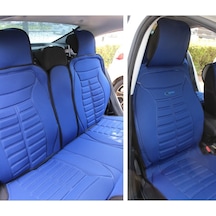 Subaru Xv Uyumlu Lüx Oto Koltuk Minderi Ön Arka 5'li Set Mavi Fs