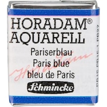 Schmincke : Horadam Aquarell Artist Sulu Boya : Yarım Tablet : Seri 2 491 Paris Blue