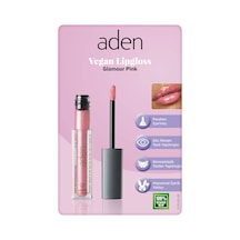 Aden Vegan Lipgloss - Vegan Dudak Parlatıcısı 05 Glamour Pink Işıltılı Pembe 0