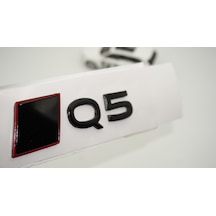 Dk Tuning Q5 2025+ Bagaj Siyah Yazı Logo Arma Audi İle Uyumlu Bagaj Arma