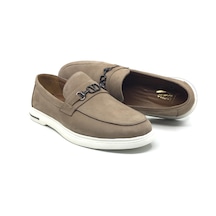 Lisan Sohes Lisans Shoes 245 %100 Hakiki Deri Erkek Günlük Ortopedik Rahat Yazlık Casual Ayakkabı Yeni Sezon 40-44 Kum Nubuk