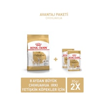 Chihuahua Adult 1,5 Kg + Chihuahua Gravy X 2 Adet
