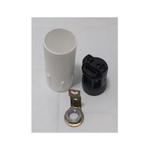 Avize Duy Şamdan Mum E14 Duy 6lı Paket Beyaz