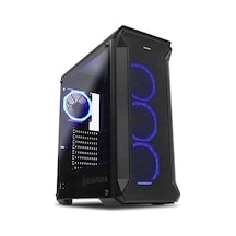 Dark Guardian 4X12Cm Dual Rgb Fan Usb3.0 T-Glass Atx Oyuncu Kasas