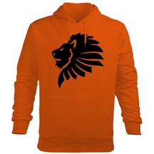 Kükreyen Kaplan Erkek Kapüşonlu Hoodie Sweatshirt