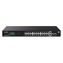 Tenda Teg2228p-24-410w 24 Port 10-100-1000 + 2 Port Sfp + 2 Port Uplink Cloud Yönetilebilir Kdo