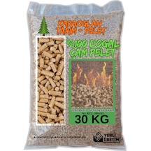 Kedi Kumu & Pelet Sobası Yakıtı %100 Doğal Çam Peleti Yüksek Verim 30 Kg