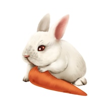 Sevimli tavşan Araba Oto Sticker etiket 16cm  model3