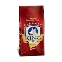 King Plus Kuzu Etli Pirinçli Yetişkin Köpek Maması 15 KG