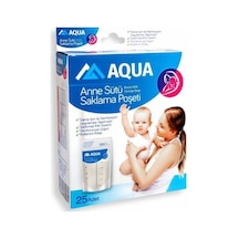 Aqua Anne Sütü Saklama Poşeti 25 Adet