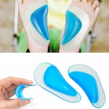 Giderici Düz Taban Önleyici Ark Destekli Ayak Tabanlığı Çift