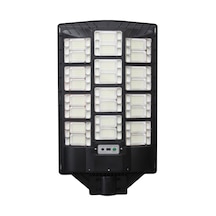 Noas Yl73 1200 S Mega 1200w Solar Sokak Armatürü Kumandalı 6500k Beyaz Işık Siyah