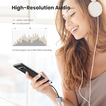 My Topped İpad Pro & Samsung Uyumlu Ugreen Note 20 Huawei P40 Aux Dönüşürücü, Usb-c Şarj & 3.5mm Kulaklık Jack Adaptör