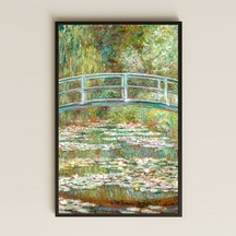 Japon Köprüsü Monet Pvc Tablo - Sanatsal Dekoratif Pvc Tablo