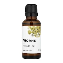 Thorne D Vitamini Ve K2 Damla 30 Ml Takviye Edici Gıda