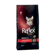 Reflex Plus Kuzu Ve Pirinçli Yetişkin Kedi Maması 15 Kg