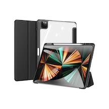 Coofbe Standlı Kalem Yerli Mıknatıslı Arkası Şeffaf Apple Uyumlu iPad Pro 11 Tablet Kılıfı 2022-2021-2020-2018