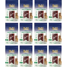 Nutri Canin Rawhide Kuzu Etli Köpek Ödülü 80 Gr. X 12 Adet