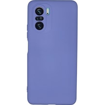 Xiaomi Poco F3 Uyumlu Kılıf Nano İçi Kadife Silikon - Lila