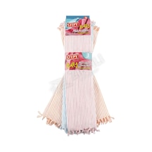 4 Adet Stepy Fluffy Microfiber Temizlik Bezi 3'lü 40x40 Cm Renkli