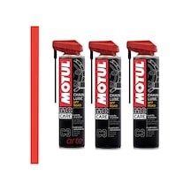 C3 Chain Lube Off Road Zincir Yağlama Spreyi 400 Ml 3'lü Set