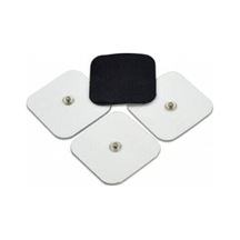 Tens Pedi Tens Elektrodu 5 Cm X 5 Cm Çıtçıtlı 4'lü 4 Paket Pakette Toplam 16 Adet