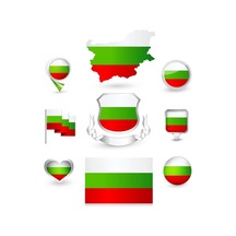 Bulgaristan Sticker Set