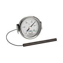 Teknikmarketiniz Ø60mm 500 C 1,5 Metre Kablo Fırın Termometresi