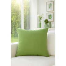 Düz Duck Kırlent Kılıfı Yeşil 40x40 Yeşil
