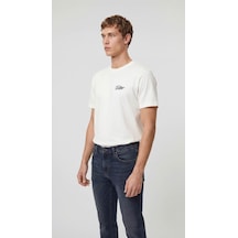Lee Erkek T-shirt Ln388680102 Kırık Beyaz