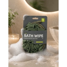Banyo Lif Süngeri Body Scrubber Köpük Artırıcı Duş Lifi Vücut Temizleme Vchy-7002 Yeşil
