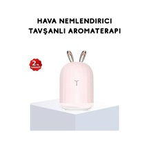 Ultrasonik Hava Nemlendirici Sessiz Çalışan, Su Bazlı, Ferahlatıcı Buhar Difüzör Çok Renkli