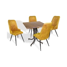 Beymobilya Buket Werzalit Kare Esb -Çırağan Mutfak Masa Takımı (70X70) (524039254)