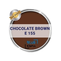 Blue Kimya Lake Chocolate Brown Kahverengi E155 Yağ Bazlı Toz Gıda Boyası 500 G