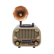 Torima D76 Nostaljik Radyo Bluetooth Hoparlör