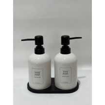 Akıllıelma-krd-23924 Lp1 Talegra Sıvı Sabunluk 2lı Beyaz