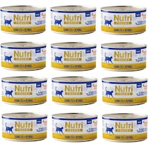 Nutri Feline Tavuk Etli Ve Peynirli Pate Tahılsız Yetişkin Kedi Maması 70 G X 12 Adet