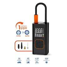 4000 Mah Şarjlı Hava Pompası Araç Lastik, Bisiklet, Top Şişirme Oto Hava Pompası Powerbank Henüz Yorum Yazılmamış. 1 Adet