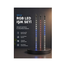 Kayan Yıldız Efektli Rgb Led Işık Seti İç Ve Dış Mekan Kullanımı - Hs08377483-7122 Renkli Renkli