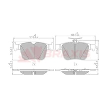Seat Leon Arka Fren Balatasi 2013-2020 Braxıs Aa0605