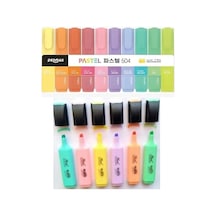 Pastel Renk Kalem 6'lı Set+ Pastel 10 Lu Fosforlu Kalem Seti Renkli
