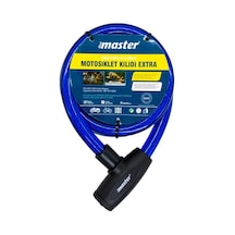 Master 500955 Anahtarlı Motosiklet Kilidi Ekstra 20mm X 150cm